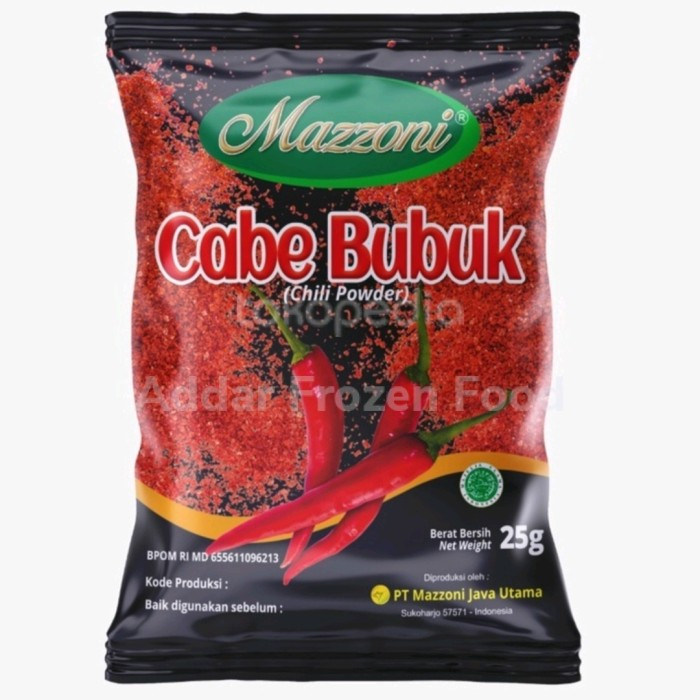 

Mazzoni Cabe Bubuk 25gr
