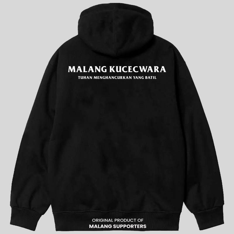 JAKET HOODIE - MALANG KUCECWARA | MALANG SUPPORTERS