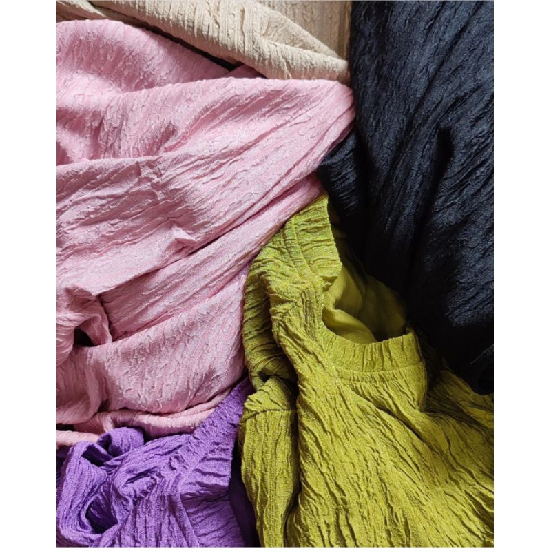 Blouse import tunik import lilac