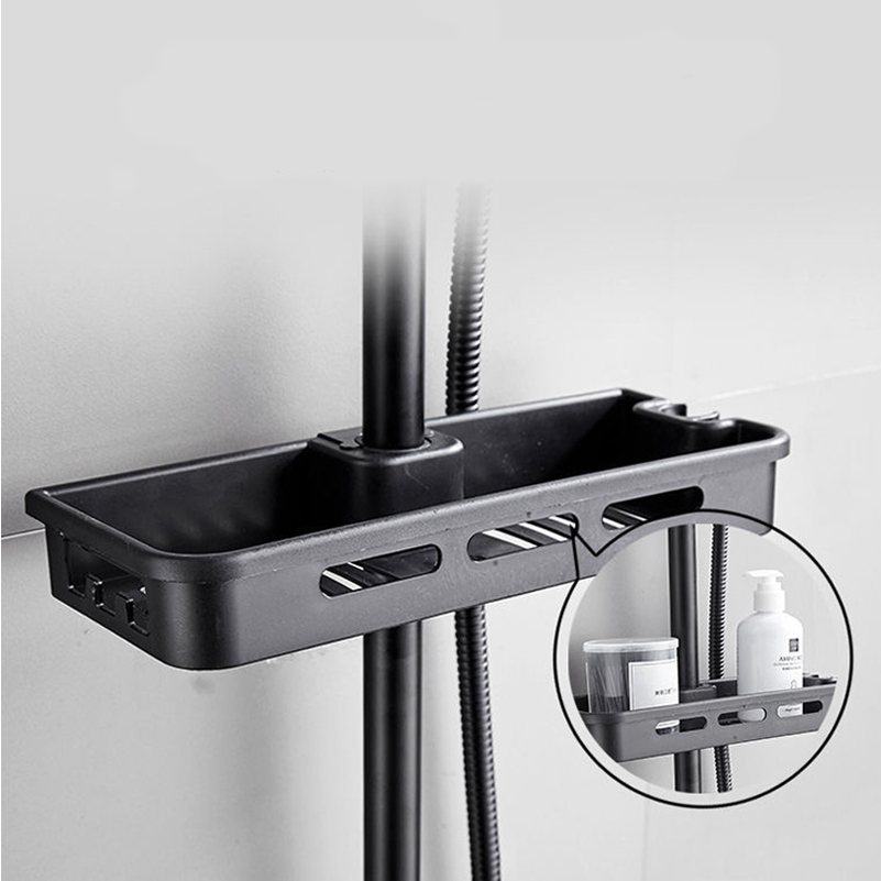 Shower Tiang Set Panas-Dingin/Shower Kamar Mandi 4 Dalam 1 Set Dengan Faucet / Set pancuran tembaga lengkap