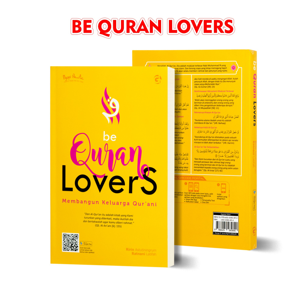 Buku Islami - Be Quran Lovers - Membangun Keluarga Qurani