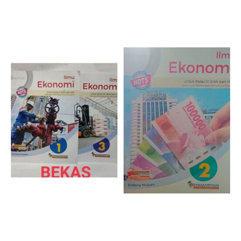 Buku Ilmu Ekonomi Peminatan SMA Kelas 10,12 Platinum HOTS
