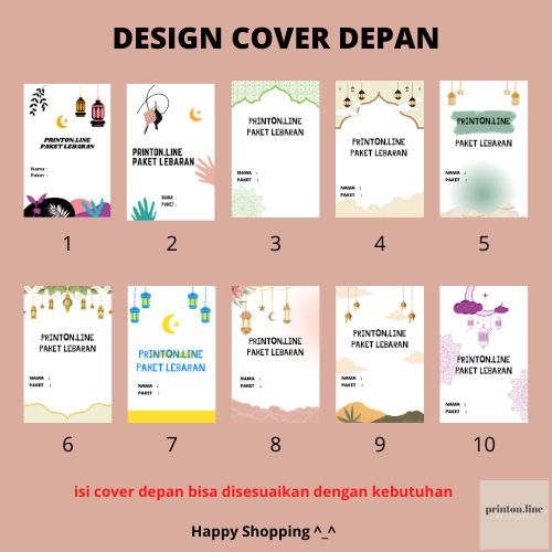 KARTU PAKET LEBARAN / KARTU IURAN CUSTOM