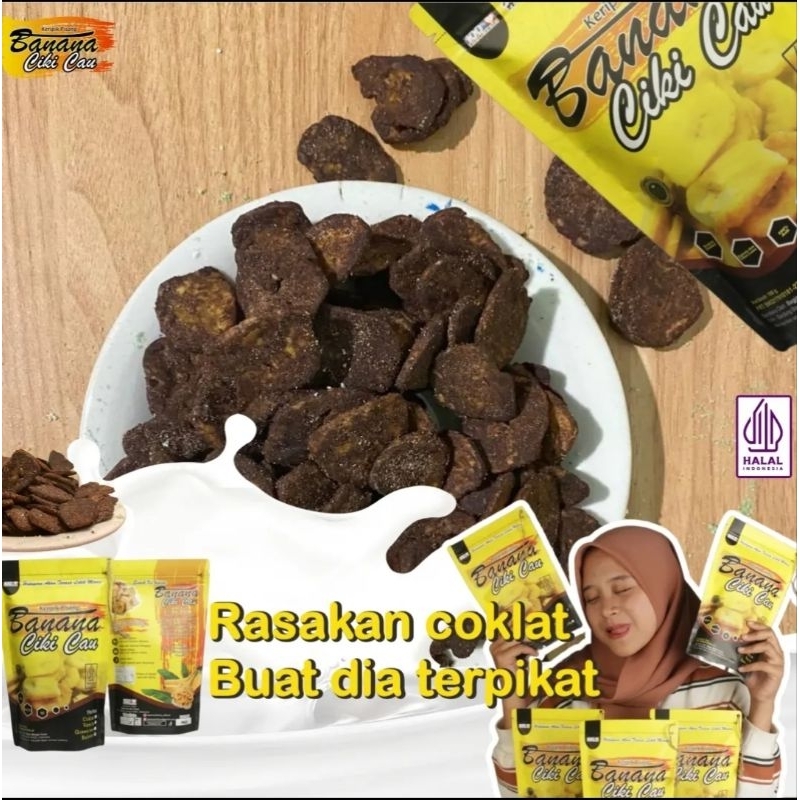 

Banana Ciki Cau Keripik Pisang Coklat