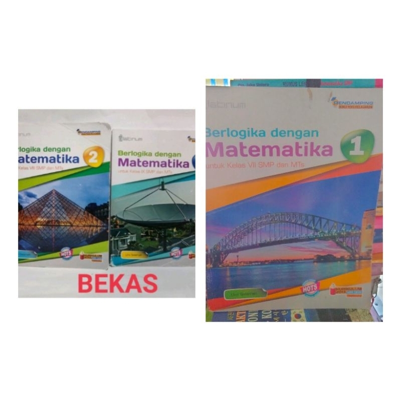 Buku Berlogika dengan Matematika SMP Kelas 7,8,9 Platinum HOTS