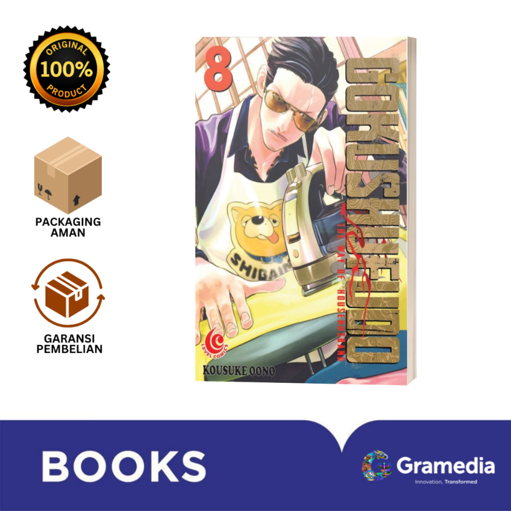 Gramedia Bali - Level Comic: Gokushufudo - The Way of House Husband 08