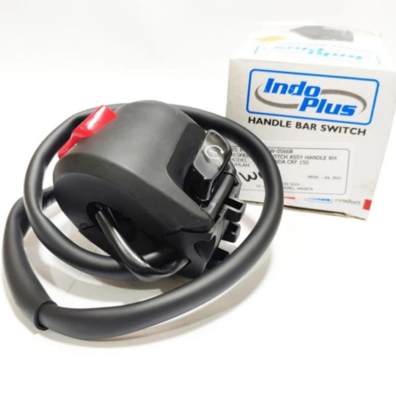 HOLDER SAKLAR KANAN STATER ENGINE STOP HONDA CRF 150 MINDA