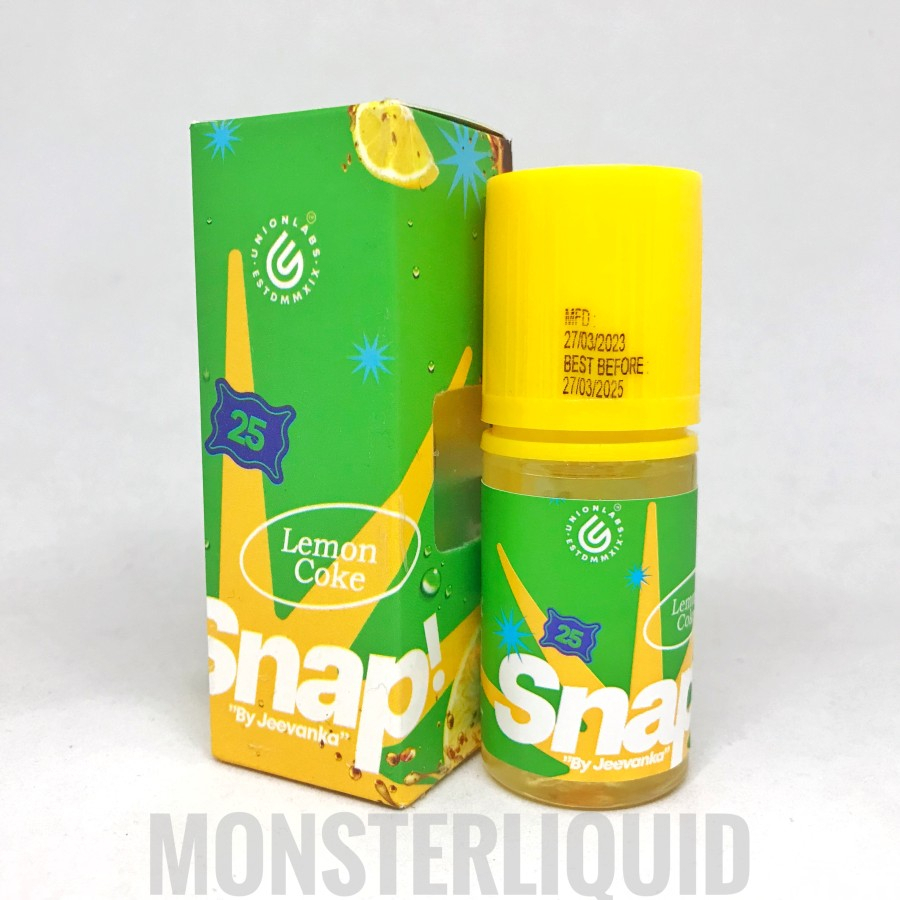 SALT SNAP LEMON COKE BY UNIONLABS 25MG 30ML