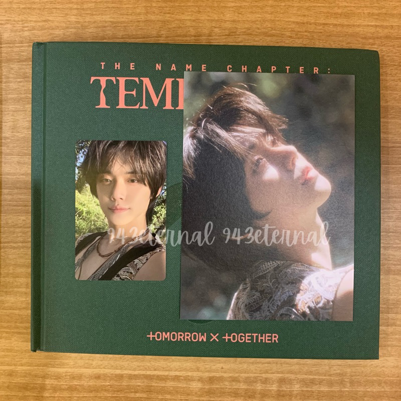 ALBUM TXT TEMPTATION TNCT DAYDREAM YEONJUN SET FULLSET UNSEALED PC