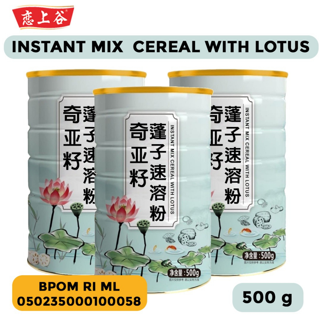 Original BPOM RI Oufen Lotus Root Powder Akar Teratai Diet Food