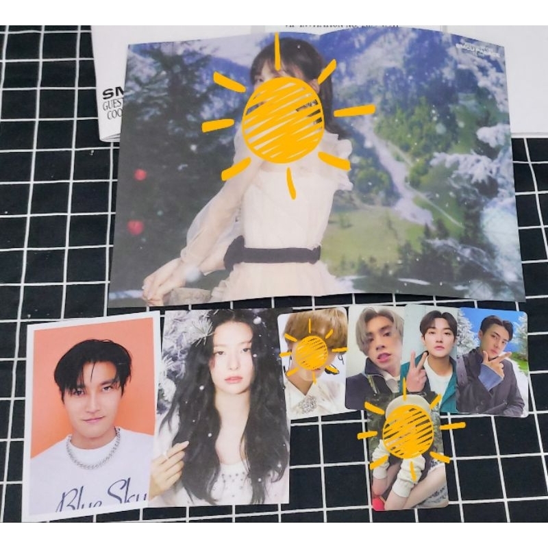 (WTT/WTS) - Red Velvet Super Junior WayV Kangta Exo Wendy Seulgi Siwon Yesung Kangta Sehun Xiaojun W