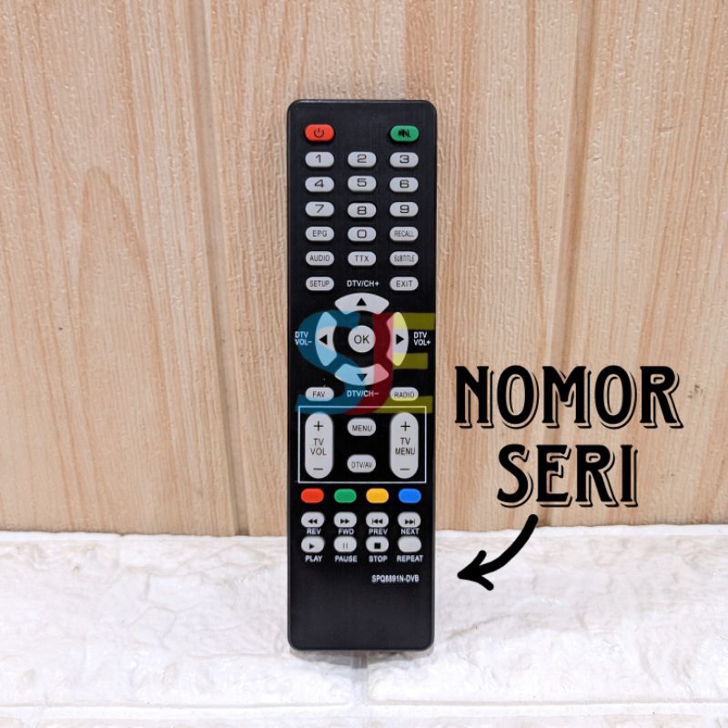 Remote Tuner Mesin Tv Digital / Remot Tunner Digital WCOM / Remote Tunner Mesin Tv Digital Original