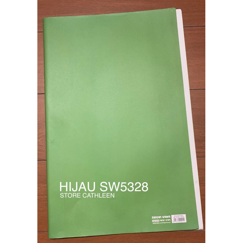 

Kertas Kado Sansan Wawa/Sanwa HIJAU SW5328