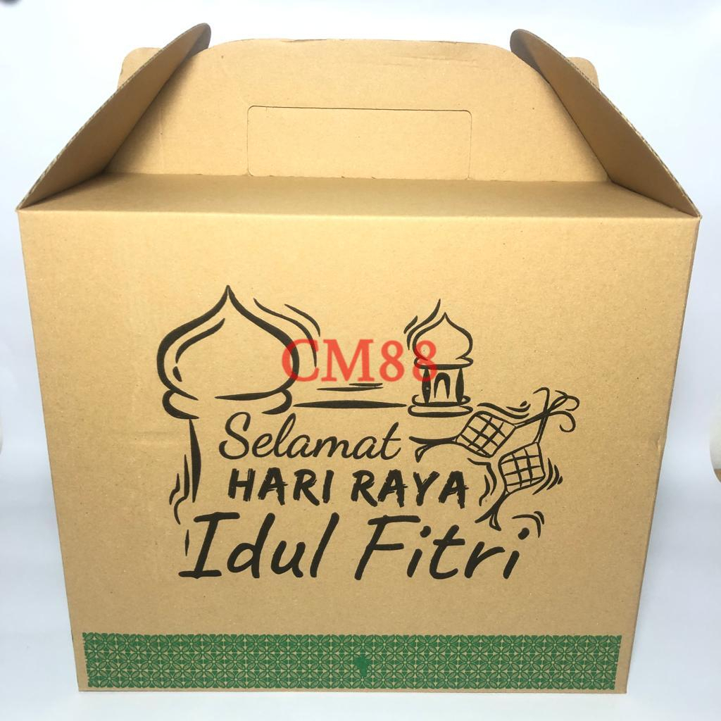

Dus Parsel Lebaran/ Dus Hampers/ Dus Toples Lebaran Handle/ Tenteng 30x26x26