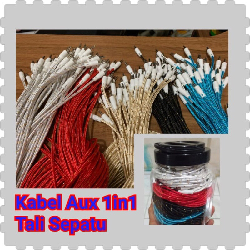 Kabel Aux 1x1 , 2x1 Kabel Salon Speaker