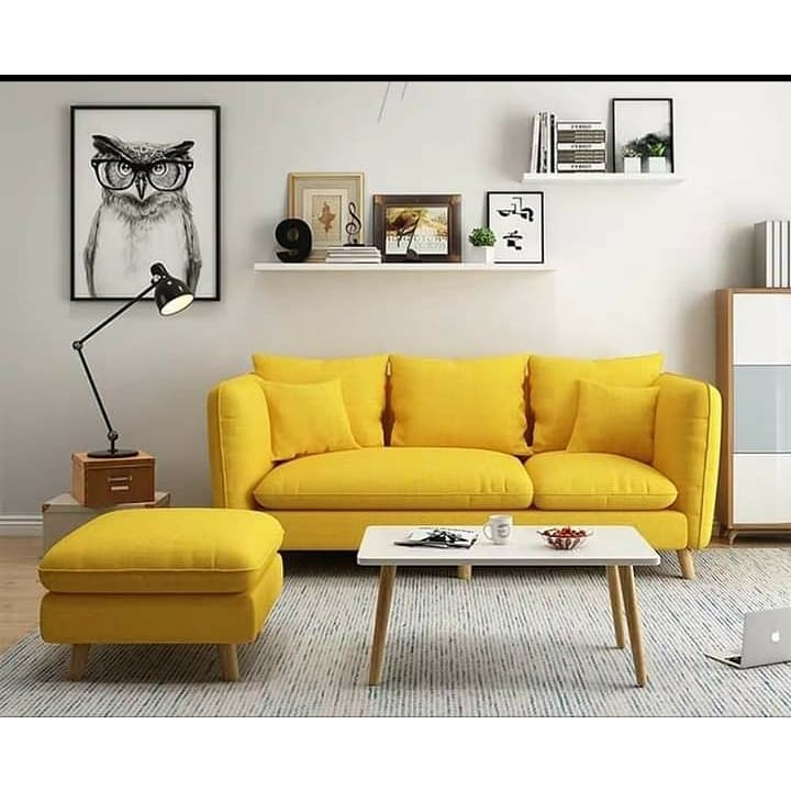 Set Sofa Tamu Simpel Desain Mewah Dan Elegan | Kursi Tamu Retro Furniture |Desain Custom Terbaru