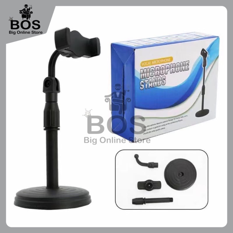 BOS - HOLDER HD25 | STAND HP HD-25 | STANDING HANDPHONE | PHONE HOLDER MEJA HD26