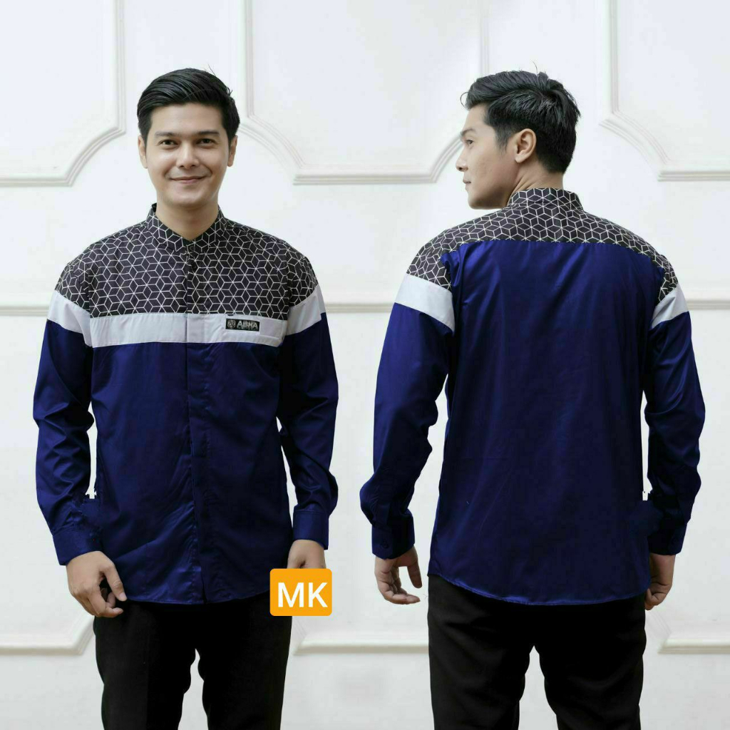 BAJU KOKO BATIK ORIGINAL BAJU KOKO BATIK PEKALONGAN KEMEJA KOKO LENGAN PANJANG