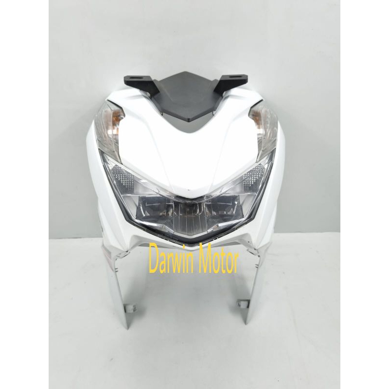 TAMENG REFLEKTOR LAMPU DEPAN SAYAP KAP DEPAN TEBENG BEAT DELUXE STREET K1A PUTIH ORIGINAL