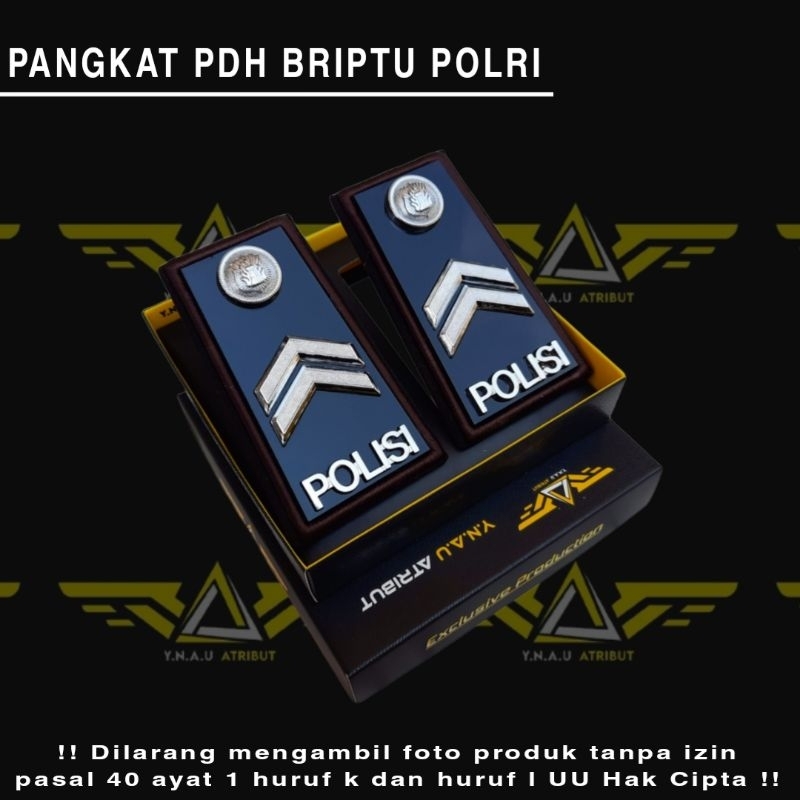 PANGKAT PDH BRIPTU POLRI EXCLUSIVE