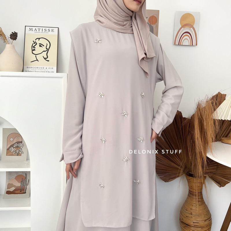 DELONIX | BICCA ABAYA DRESS