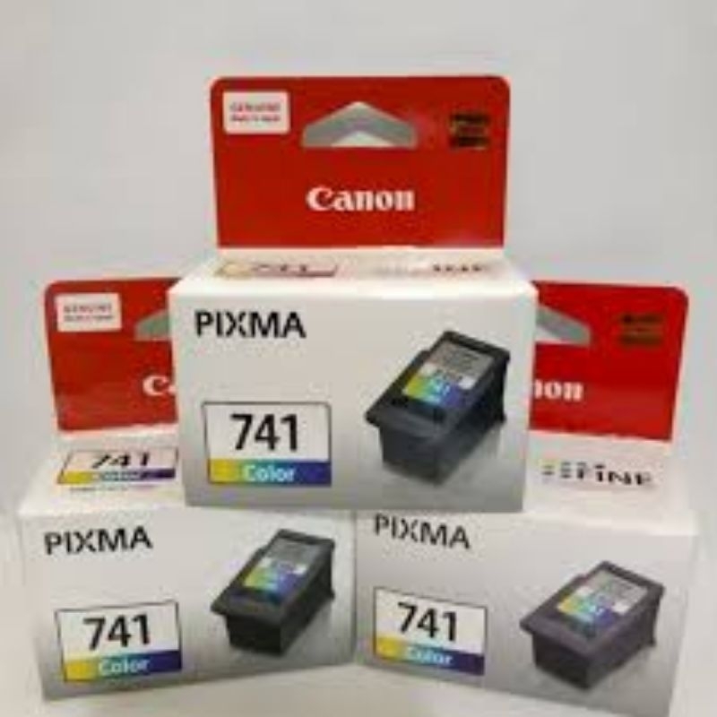 Tinta Cartridge Canon 740 dan 741 1set black dan colour