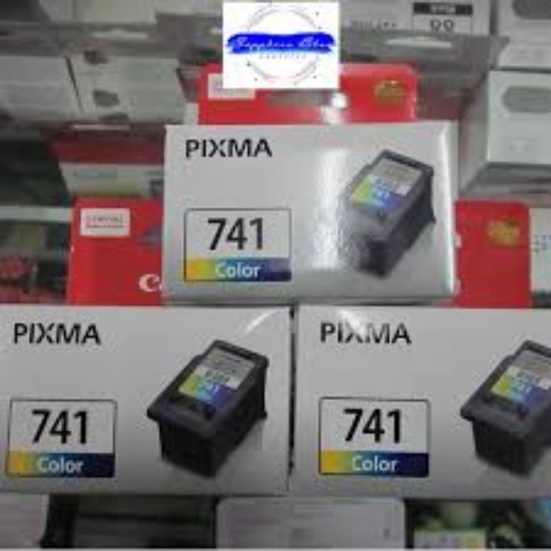 Tinta Cartridge Canon 740 dan 741 1set black dan colour