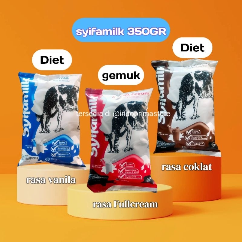 

syifamilk susu gemuk dan skim diet sehat 350gr