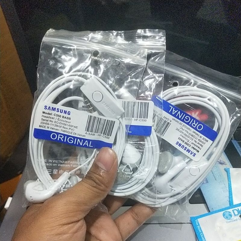 hanset samsung ori earphone