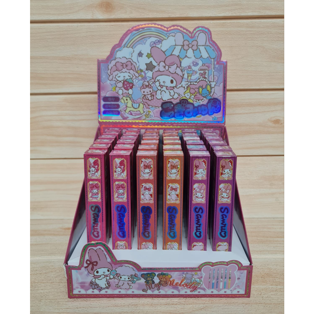 

PULPEN BLIND BOX MELODY METALIK 1 SET ISI 6 PC