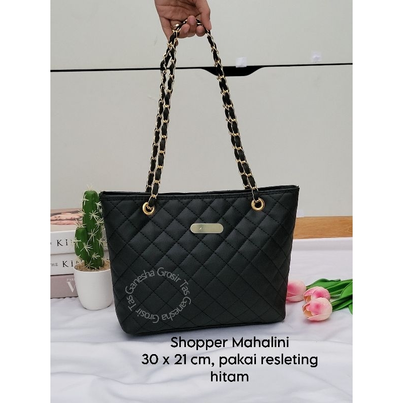 Mahalini Shopper Totebag Wanita Size Besar