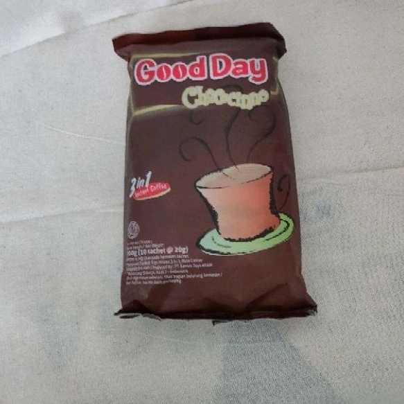 

Good Day Chococinno 10 sachet x 20 gr , Goodday, chococino expired 07/2025