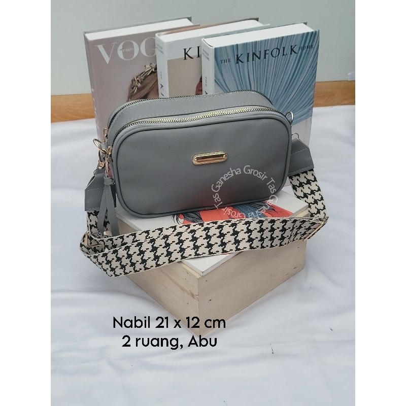 Nabil Slingbag 2 Ruang Tas Selempang Wanita