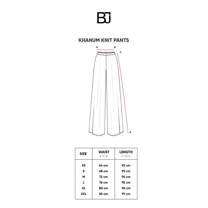 KHANUM KNIT PANTS - BENANG JARUM