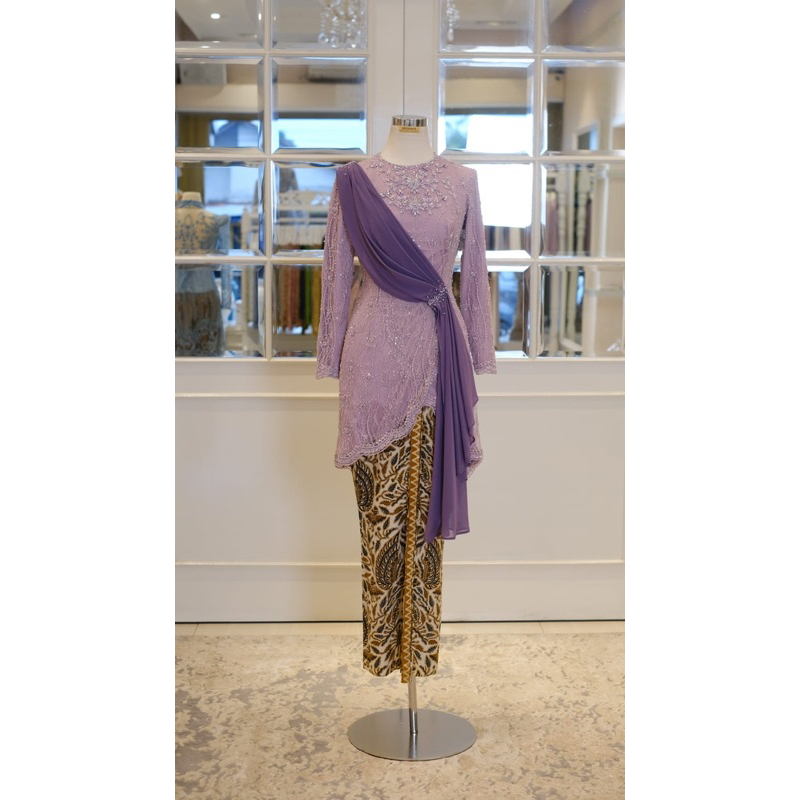 kebaya wanita Delmora lilac