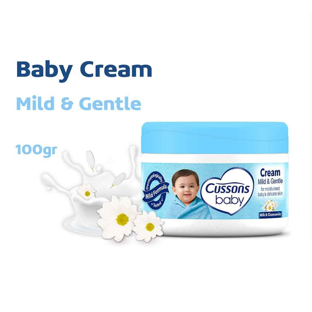 CUSSONS BABY CREAM/ CREAM BABY/ MILK &amp; SOFT SMOOTH/ 50G