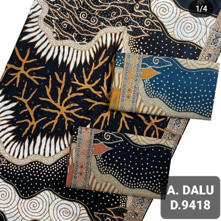KAIN BATIK BAHAN KATUN PREMIUM ARUMDALU (9418)