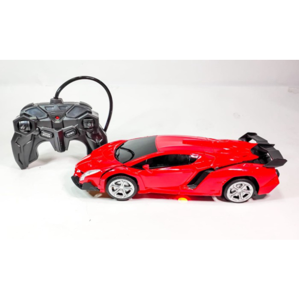 

Dijual Rc transform 1:18 / mobil remot jadi robot / mainan anak laki laki - Merah Limited