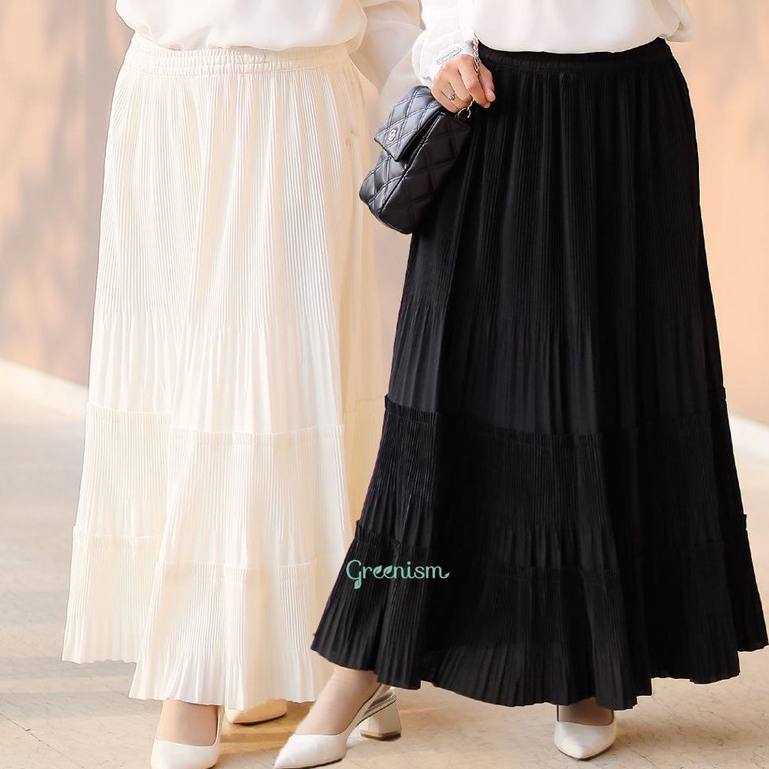 Greenism BW SERIES BOTTOM (Black &amp; White) - Kulot &amp; Rok Quality Premium