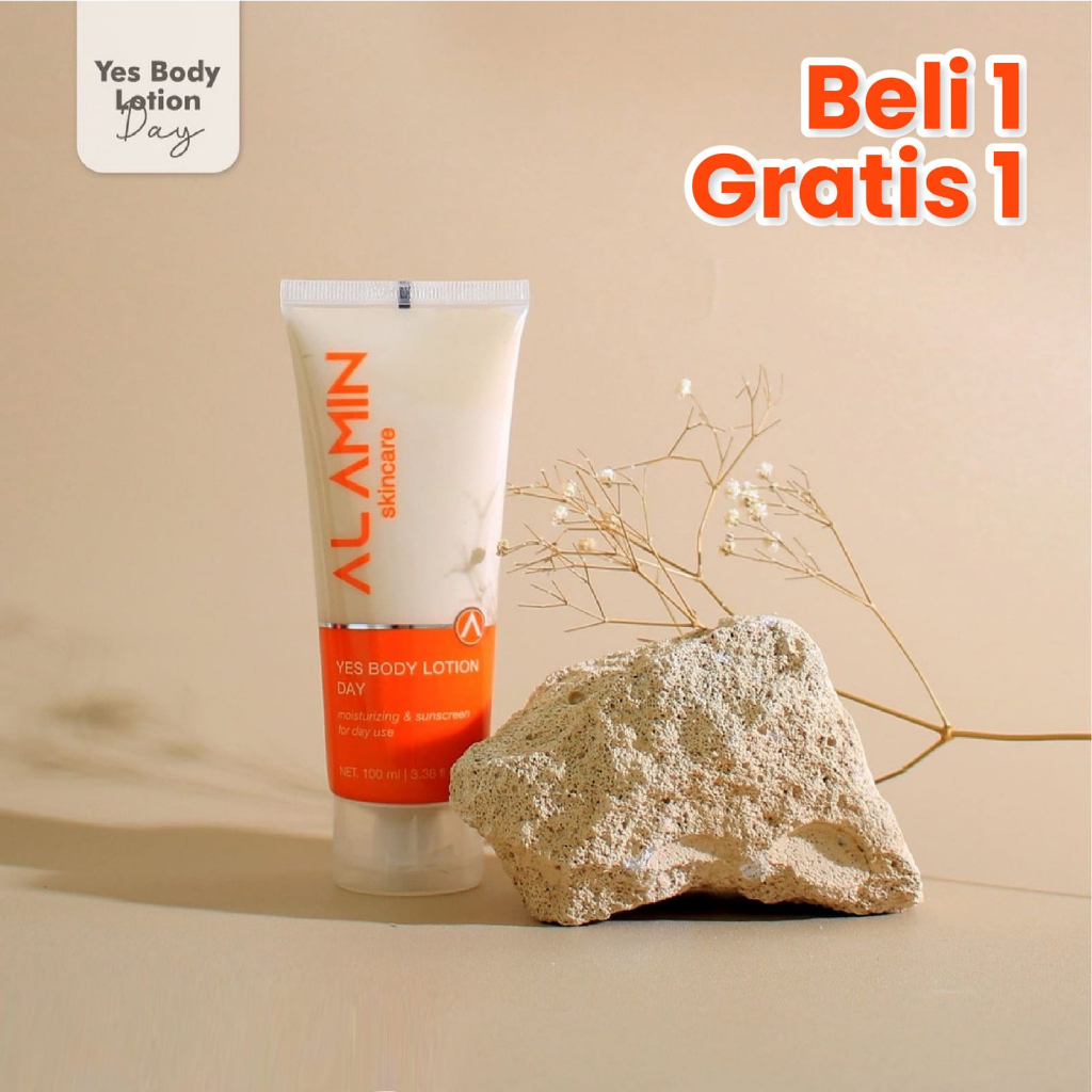 BELI 1 GRATIS 1 Alamin Yes Body Lotion Day