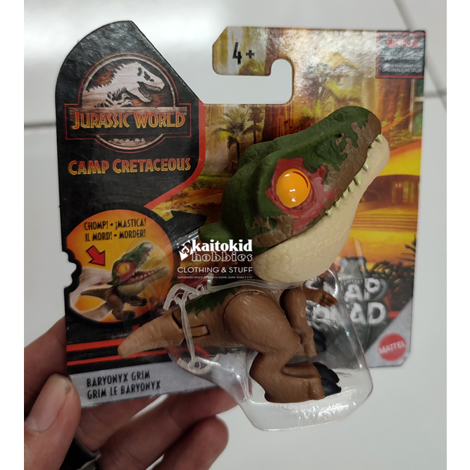 Mainan SNAP SQUAD BARYONYX DOFF DINO Jurassic UNYU dari Alfamart