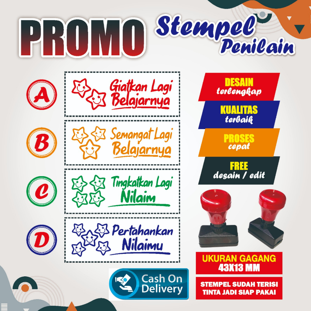 

Stempel Guru Rewards Penilaian Teacher Stamp SD TK Siswa Paud Bisa satuan atau 1 set BISA COD / PENGIRIMAN CEPAT