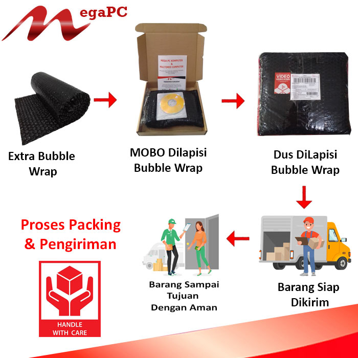 Mobo Motherboard Mainboard Intel LGA 1155 H61 DDR3 Gigabyte / ASUS Garansi 1 Tahun