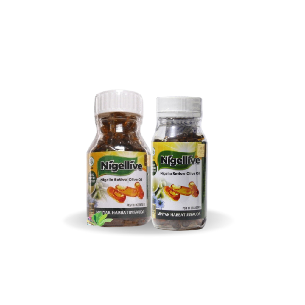 Nigellive - Habbatussauda Nigellive Habbats Sativa Oil 100 Kapsul