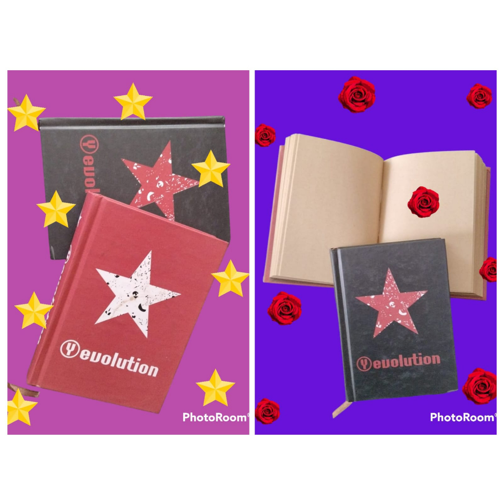 

DIARY BOOKS NOTES BOOKS DENGAN MOTIF BINTANG COCOK UNTUK MEMO/CATATAN HARIAN