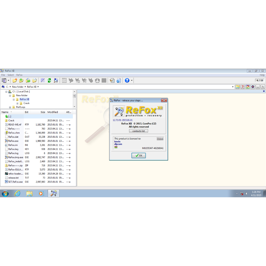 REFOX XII 12.73 01 full