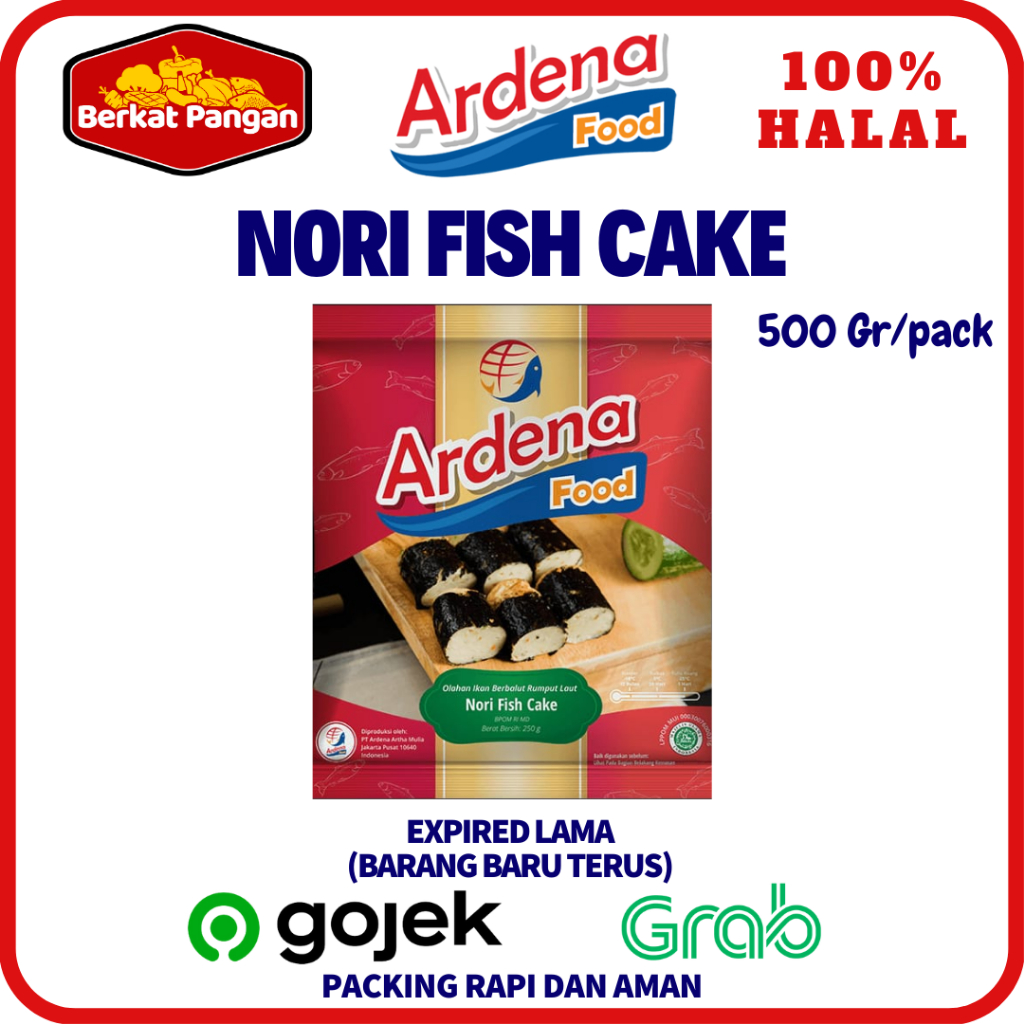 Ardena Food Nori Fish Cake 500gr