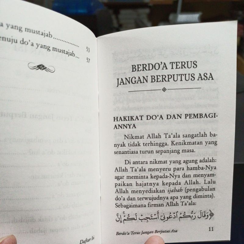 Berdoa Jangan Putus Asa | Pustaka Ibnu Umar