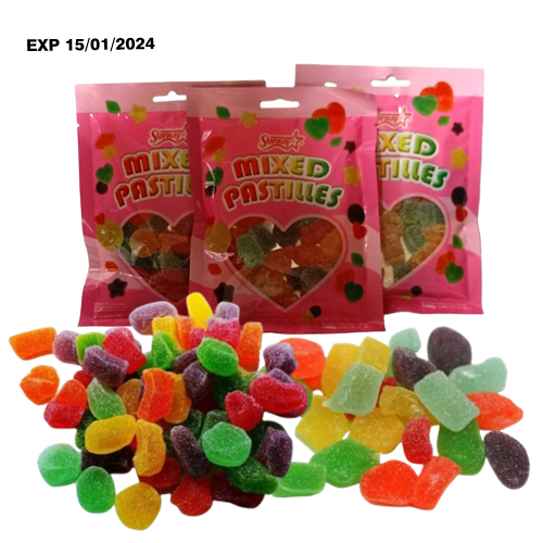 Permen Jelly Mixed Pastilles 100Gr Starway Permen Lunak Kenyal