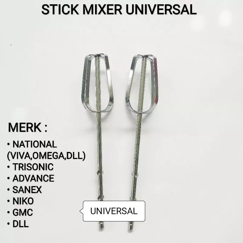 STIK STICK MIXER NATIONAL / UNIVERVERSIL UMUM HAND RIVER NATIONAL VIVA OMEGA NIKO SANEX  ,  DLL